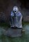2.1FT Jump Scare Skull and Tombstone Animated Decoration - Tekky
